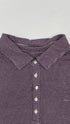 Polo in cotone e lino
