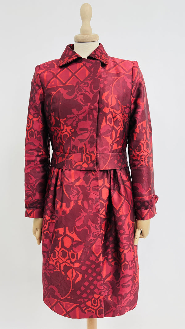 Soprabito vintage jacquard